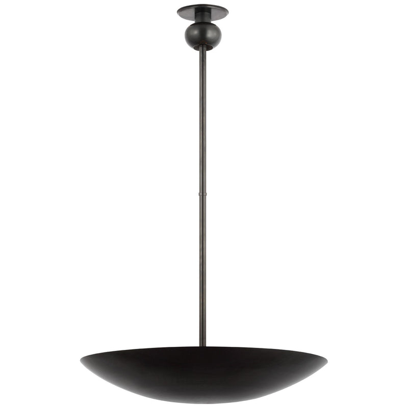 Comtesse Medium Uplight 6-Light Pendant in Bronze