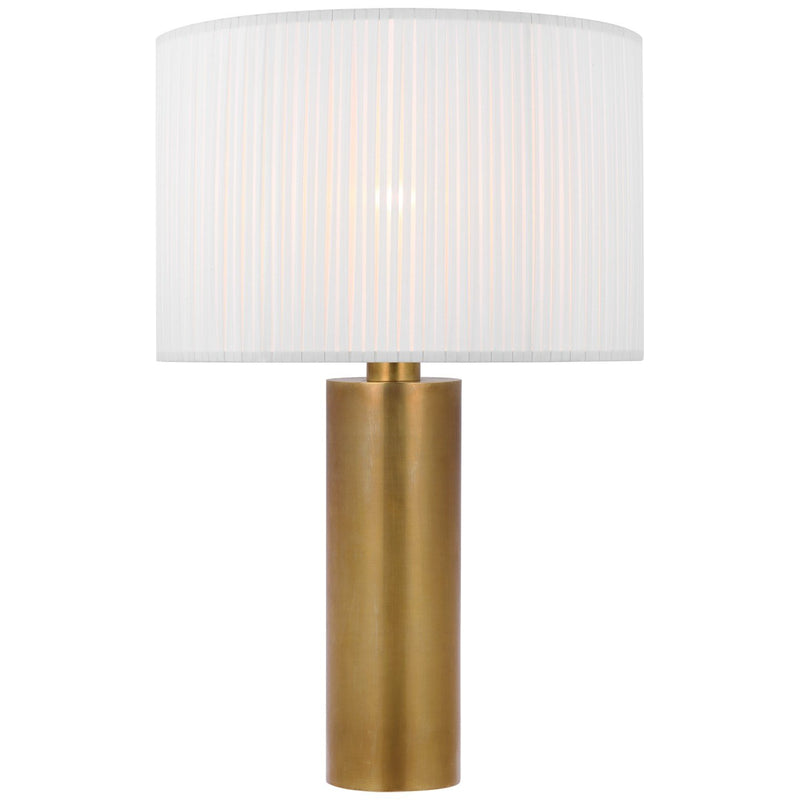 Sylvie Medium Table Lamp in Hand-Rubbed Antique Brass