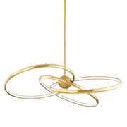 Alula LED Chandelier in Vintage Brass - Lamps Expo