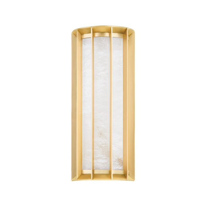 346-14-VB- Leda LED Wall Sconce in Vintage Brass by Corbett Lighting