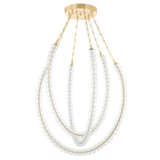 355-48-VB- Celeste LED Chandelier in Vintage Brass by Corbett Lighting