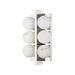 357-06-PN- Emille 6-Light Wall Sconce in Polished Nickel by Corbett Lighting