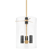 359-13-VB- Adonis 3-Light Lantern in Vintage Brass by Corbett Lighting