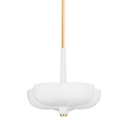 Rimini 3-Light Pendant in Gold Leaf - Lamps Expo