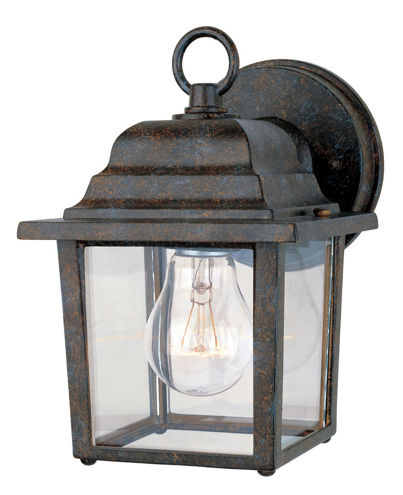 Exterior Collections 5.25" Outdoor Wall Lantern in Rustic Bronze