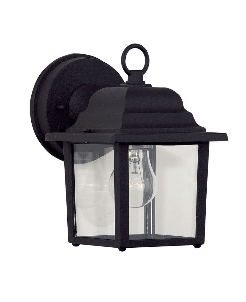 Exterior Collections 5.25" Outdoor Wall Lantern in Black