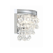 Calypso 2 Light 10.75" Sconce in Polished Chrome