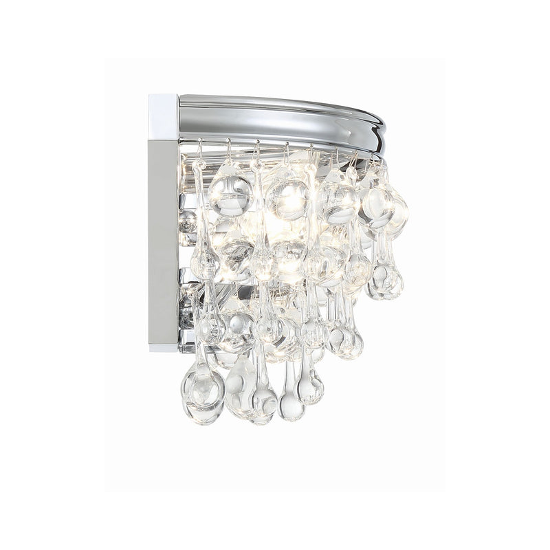 Calypso 2 Light 10.75" Sconce in Polished Chrome
