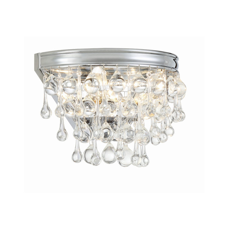 Calypso 2 Light 10.75" Sconce in Polished Chrome