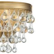 Calypso 2 Light 10.75" Sconce in Vibrant Gold