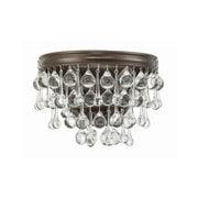 Calypso 2 Light 10.75" Sconce in Vibrant Bronze
