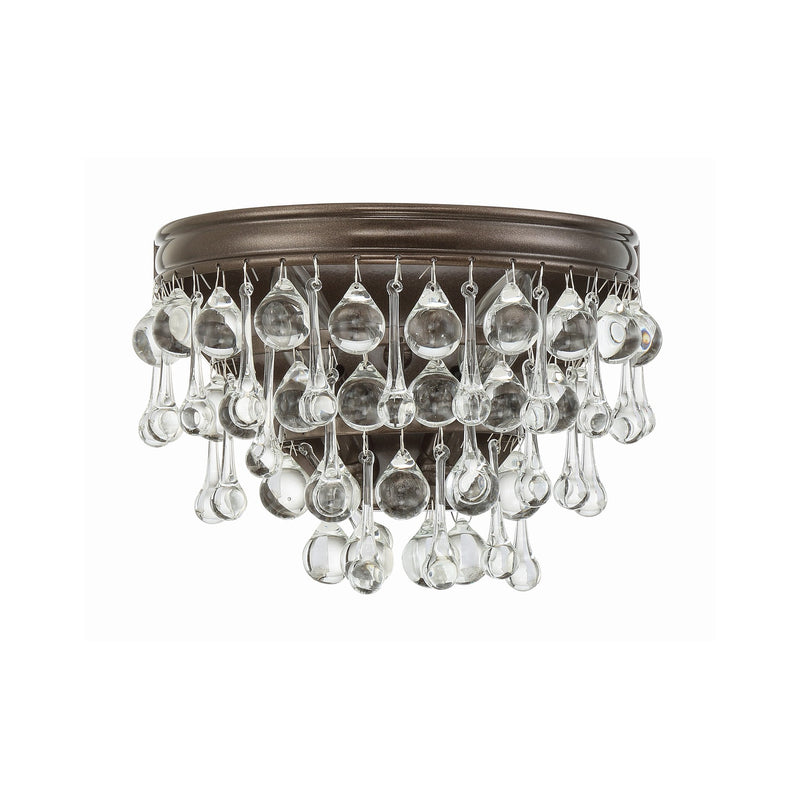 Calypso 2 Light 10.75" Sconce in Vibrant Bronze