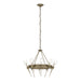 Echo 10-Light Circular Chandelier in Soft Gold - 101525-SKT-84-YC0369 by Hubbardton Forge