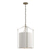 Bow Tall Pendant in Soft Gold - 104260-SKT-84-SE1509 by Hubbardton Forge
