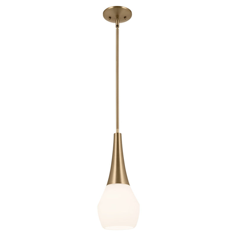 Deela Mini Pendant in Champagne Bronze