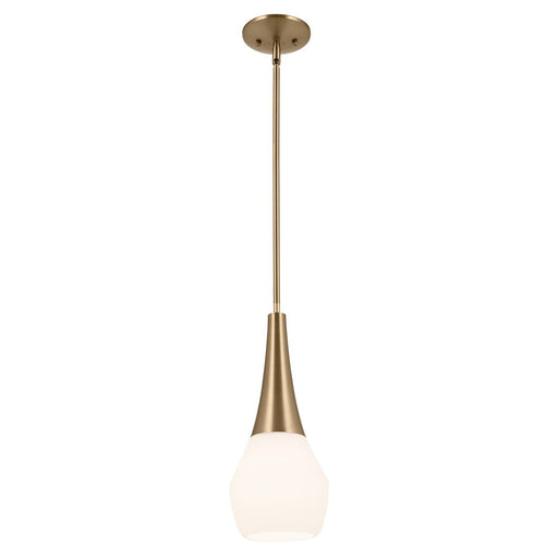 Deela Mini Pendant in Champagne Bronze