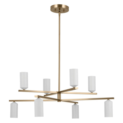 Gala 8-Light Chandelier in Champagne Bronze