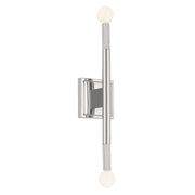 Odensa 2-Light Wall Sconce in Polished Nickel