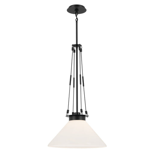 Albers 18.25" Pendant in Black