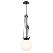 Albers 10.5" Pendant in Black