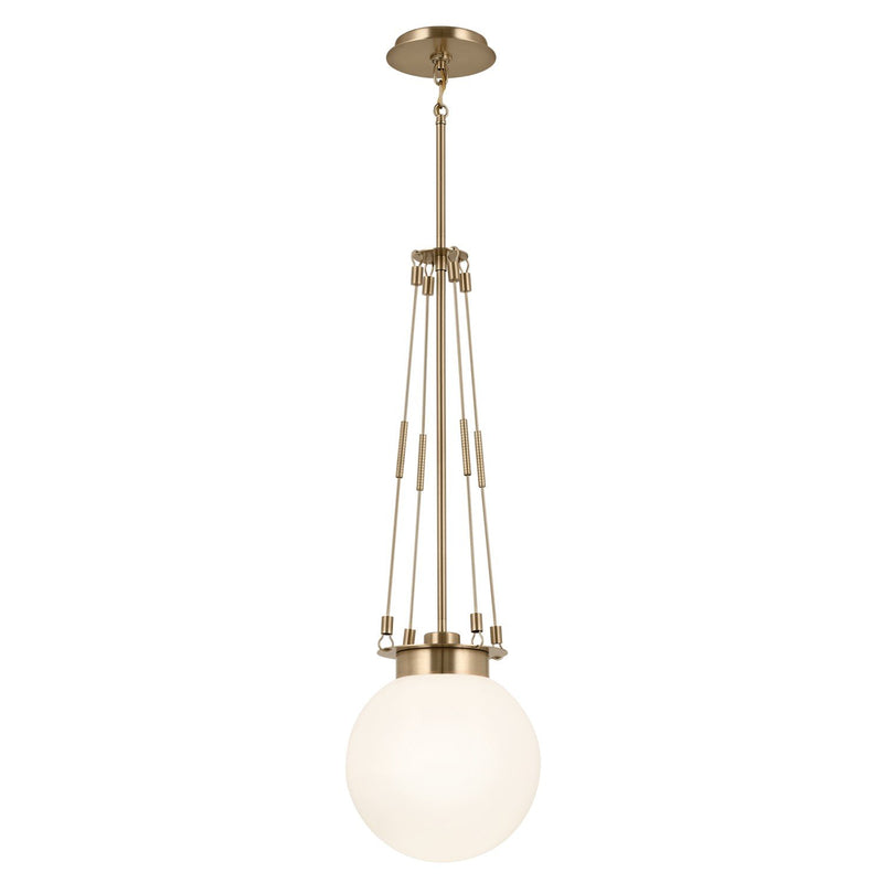 Albers 10.5" Pendant in Champagne Bronze