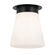 Albers 8.5" Flush Mount in Black