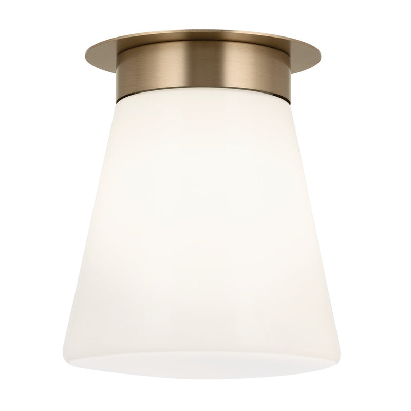 Albers 8.5" Flush Mount in Champagne Bronze