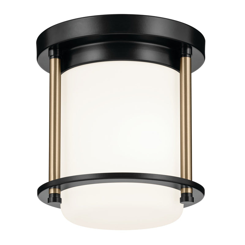 Brit Flush Mount in Black