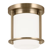 Brit Flush Mount in Champagne Bronze