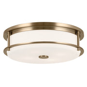 Brit 4-Light Flush Mount in Champagne Bronze