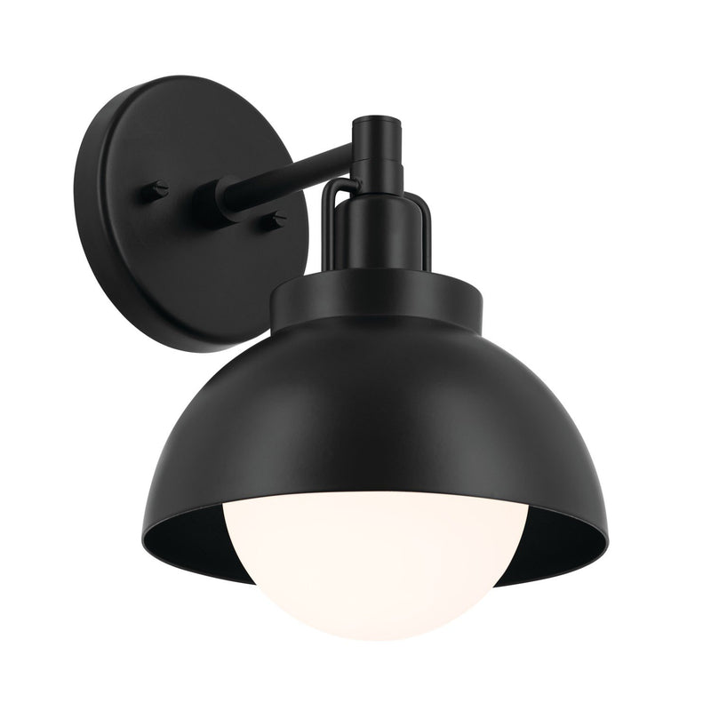 Niva Wall / Ceiling Light in Black