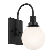 Hex Wall Sconce in Black