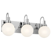 Hex 3-Light Bath Vanity Light in Chrome