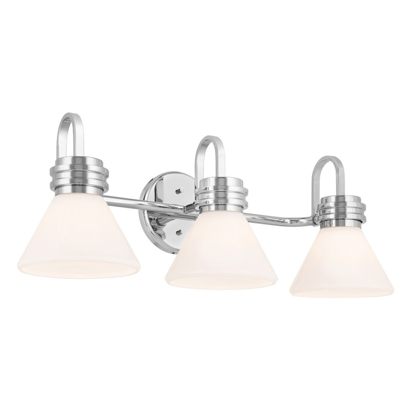 Farum 3-Light Bath Vanity Light in Chrome