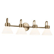 Farum 4-Light Bath Vanity Light in Champagne Bronze