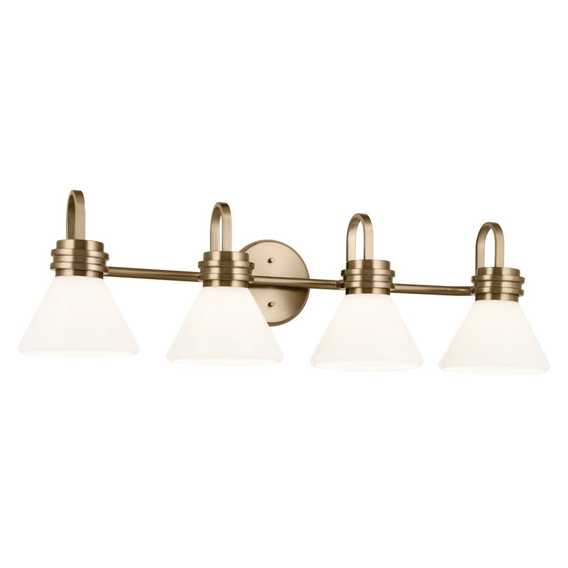 Farum 4-Light Bath Vanity Light in Champagne Bronze