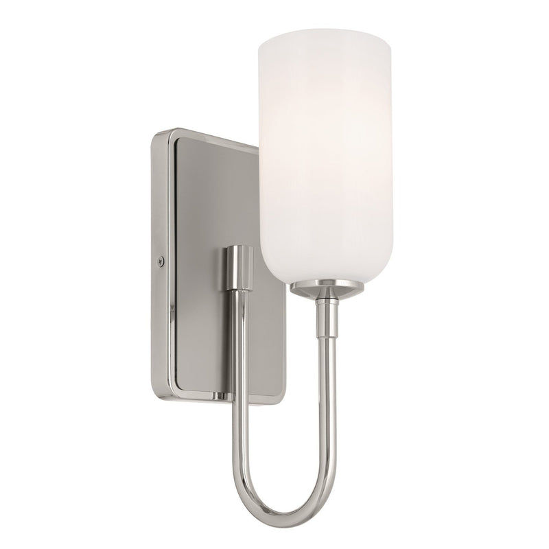 Solia Bath Sconce in Polished Nickel