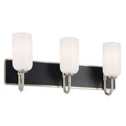 Solia 3-Light Bath Vanity Light in Brushed Nickel