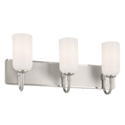 Solia 3-Light Bath Vanity Light in Polished Nickel