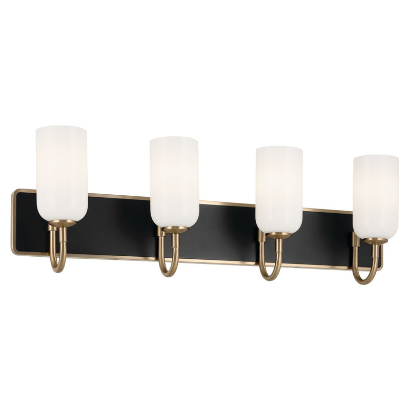 Solia 4-Light Bath Vanity Light in Champagne Bronze
