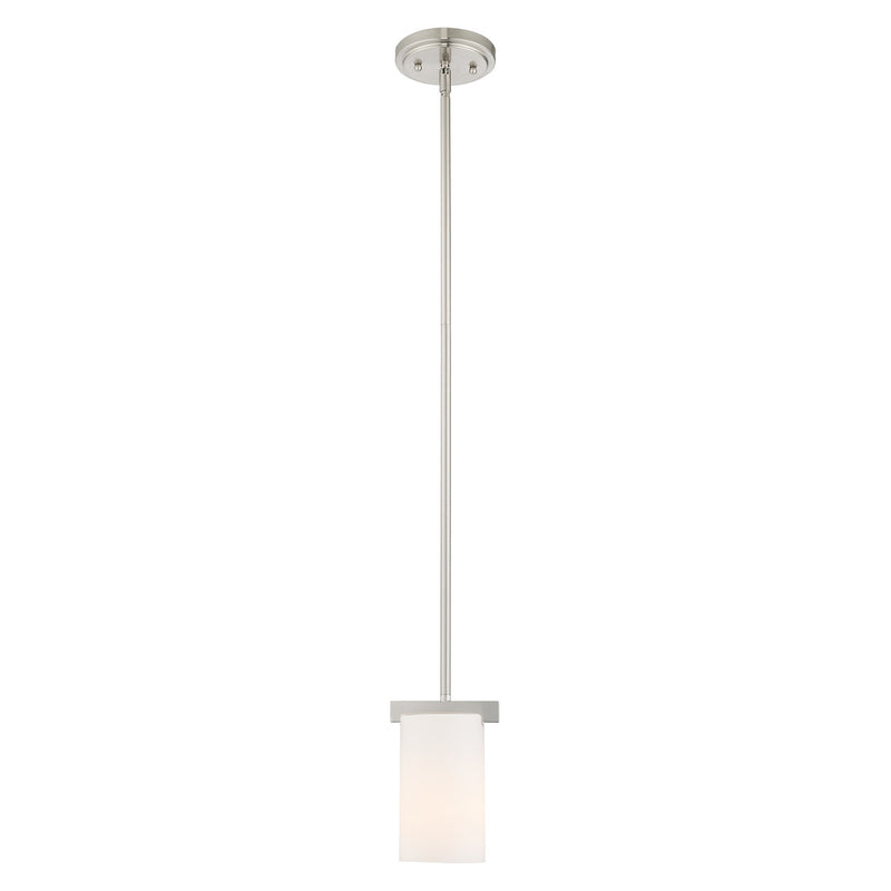 Astoria Mini Pendant in Brushed Nickel