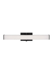 Ellis 24 Bath Vanity Light in Nightshade Black