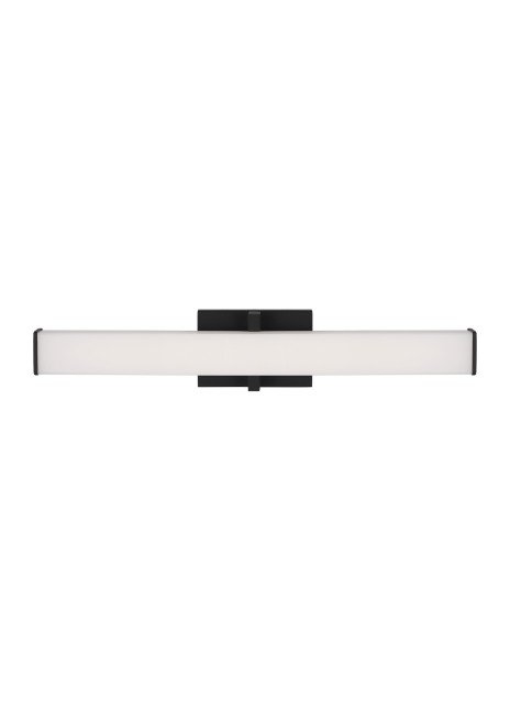 Ellis 24 Bath Vanity Light in Nightshade Black