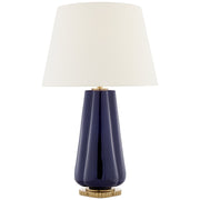 Penelope 2-Light Table Lamp in Denim Porcelain