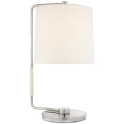 Swing Table Lamp in Soft Silver