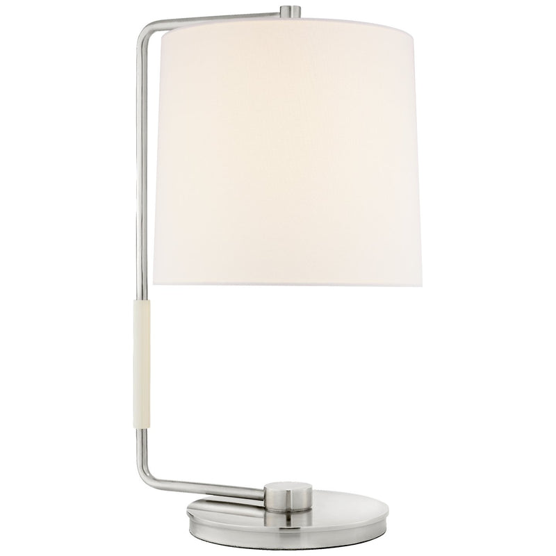 Swing Table Lamp in Soft Silver