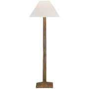 Strie Buffet Table Lamp in Gilded Iron