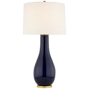 Orson Balustrade Table Lamp in Denim Porcelain