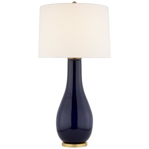 Orson Balustrade Table Lamp in Denim Porcelain