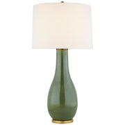 Orson Balustrade Table Lamp in Shellish Kiwi